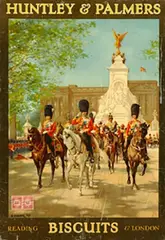 Christopher Clark, Huntley & Palmers Biscuits, 1927, poster
