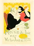 Henri de Toulouse-Lautrec, La Reine de Joie, 1892, poster