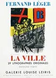 Fernand Léger, Galerie Louis Leiris Paris La Ville, 1959, poster