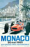Michael Turner, Monaco 23e Grand Prix Automobile, 1965, poster