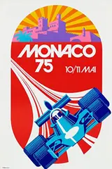 Various Artists, A complete collection of Monaco F1 Posters, poster