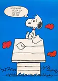 Charles M. Schulz, Snoopy Altijd maar vrolijk zijn, poster