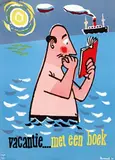 Hermanus Berserik, CPNB vacantie met een boek, poster