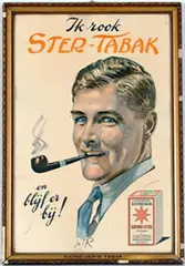 Joseph (Jos) Rovers, Ik rook Ster-Tabak Theodorus Niemeyer, poster