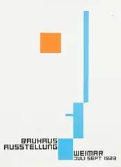 Fritz Schleifer, Bauhaus Ausstellung Weimar, poster