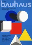 Herbert Bayer, stedelijk museum amsterdam 50 jaar bauhaus, 1968, poster
