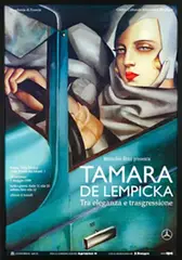 Tamara de Lempicka, Villa Medici Roma Mercedes-Benz Tamara de Lempicka, 1994, poster