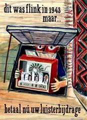 Mart Kempers, dit was flink in 1943 maar (PTT), poster