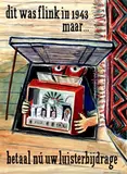 Mart Kempers, dit was flink in 1943 maar (PTT), poster
