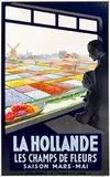 Emmanuel Louis Joseph Gaillard, La Hollande Les Champs de Fleurs, poster