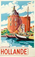 Andries Frederiks, Hollande Monnickendam ANVV, poster