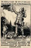 Frank Brangwyn, The Zeppelin The Vow of Vengeance Daily Chronicle, 1915, poster
