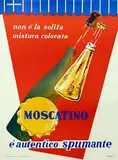 A. Pasqualini, Moscatino è autentico spumante, poster
