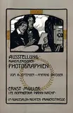 Ferdinand Dorsch, Ausstellung Kuenstlerischer Photographien Ernst Müller Dresden, 1905, poster