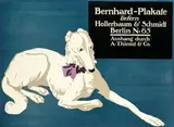 Lucian Bernhard, Bernhard-Plakate liefern Hollerbbaum & Schmidt Berlin, 1910, poster