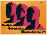 Max Eschle, Deutsche Gewerbeschau München, 1922, poster