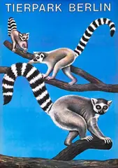 Various Artist, A collection of 20 different posters for the Tierpark in Berlin, poster