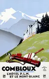 Pierre Commarmond, Combloux Mont-Blanc, poster