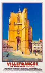 Alo, Villefranche de Rouergue Aveyron, poster