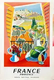 Jane Atché, France Provence, 1952, poster