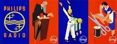 Walter Echkard, Philips Radio, 1933, poster