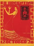 Christiaan J.J. Lebeau, Nederlandsch Concert Theaterbureau Den Haag La Argentina, 1928, poster