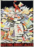 Bernard van Vlijmen, Kotting Drukt Alles, poster