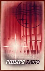 Philips Radio by Johann A.W. von Stein, 1937, poster, sold Jun 2026