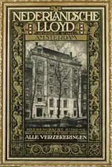 Albert Hemelman, Nederlandsche Lloyd Amsterdam Alle Verzekeringen, 1915, poster
