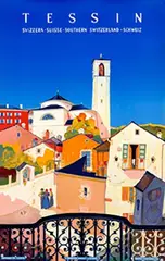 Daniele Buzzi, Tessin Svizzera, 1943, poster