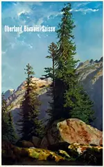 Alexandre Calame, Oberland Bernois / Suisse, poster