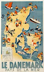 Sven Henriksen, LE Danemark Pays de la Mer, poster