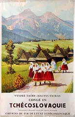 Jiří Kosina, Tchécoslovaquie Hautes Tatres, poster