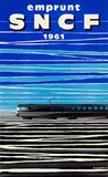 Jean Jacquelin, emprunt SNCF 1961, 1961, poster