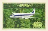 Lucien Boucher, Air France Vickers "Viscount", 1955, poster