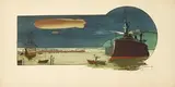 Ch. L. Roowy, A collection of 7 colored plates by various artists, poster
