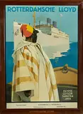 Joseph (Jos) Rovers, Rotterdamsche Lloyd Agent Koopmans & Wieringa Dordrecht, 1921, poster