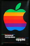 Rob Janoff & Steve P. Jobs, Apple personal computers, 1980, poster