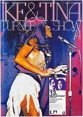 Annonymous, Ike and Tina Turner Show Stadthalle Bremen, 1974, poster
