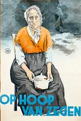 Jan Wijga, Movie: Esther de Boer-van Rijk is Kniertje in "Op hoop van zegen", 1934, poster