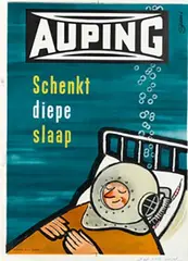 Frans Mettes, Auping Schenkt diepe slaap, poster