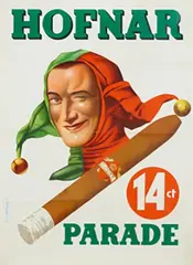 Frans Mettes, Hofnar Parade, 1960, poster