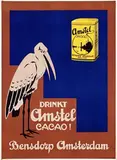 Daan Hoeksema, Drinkt Amstel Cacao! Bensdorp Amsterdam, poster