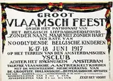 Alfred Ost, Groot Vlaamsch Feest ten bate van Noodlijdende Belgische Kinderen Achter Rijksmuseum Amsterdam