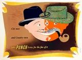 Frederick H.K. Henrion, City men and Country men take PUNCH home for the fun of it, poster