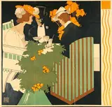 Hans Rudi Erdt, without text (Maxim Bar Karlsplatz Wuen), 1906, poster