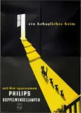 Graphische Büro Philips, Philips Doppelwendellampen (cats), poster
