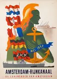 Eppo Doeve, Amsterdam-Rijnkanaal, 1952, poster