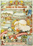 H. Gray, Excursions en Hollande, poster