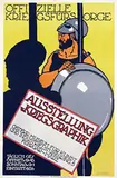Josef Diveky, Ausstellung Kriegsgraphik Offizielle Kriegsfürsorge, Österr. Museum für Kunst und Industrie, 1917, poster